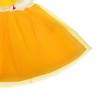 Платье для девочки "Цыпленок", рост 92 см (54), цвет белый+желтый ДПК407804 - Фото 4