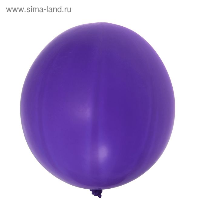 Шар латексный 27", пастель, набор 10 шт., цвет фиолетовый - Фото 1