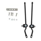 Багажник 26"-28", KWA-637-05, задний, алюминиевый, цвет чёрный - Фото 2