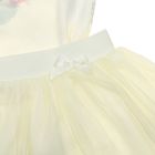 Комплект для девочки (боди с коротким рукавом, юбка, повязка), рост 74 см (44), цвет ванильный - Фото 5