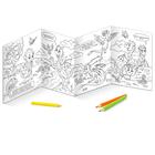 Раскраска длинная «Летающие драконы» - Фото 2