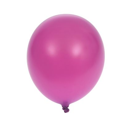 Шар латексный 10", металл, набор 100 шт., цвет розовый