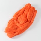 Шерсть для валяния 100% полутонкая шерсть 50 гр (035, оранж.) - Фото 2