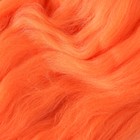 Шерсть для валяния 100% полутонкая шерсть 50 гр (035, оранж.) - Фото 3