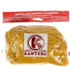 Шерсть для валяния 100% полутонкая шерсть 50 гр (033, горчица) - Фото 3