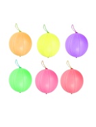 Воздушные шары латексные 18", панч-болл, пастель, набор 25 шт., МИКС - Фото 2