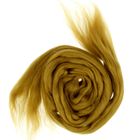 Шерсть для валяния 100% полутонкая шерсть 50 гр (098 горчица тем.) - Фото 2