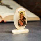 Икона «Владимирская», на подставке, селенит - Фото 2