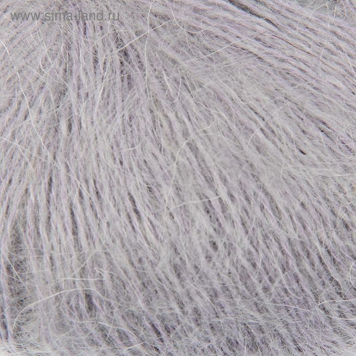 Пряжа "Мохер Голд" 60% мохер, 20% хлопок, 20% акрил 250м/50гр (169, серый) - Фото 1