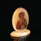 Икона «Николай Чудотворец», овал на поставке, настольная - Фото 2