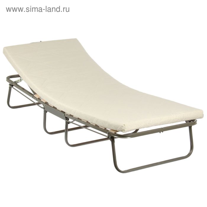 Кровать раскладная 190х80 см ALBA, ортопедическое основание, матрас ППУ 6 см - Фото 1