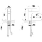 Смеситель для умывальника Lemark Plus Factor LM1606C - Фото 2