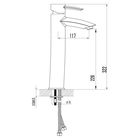 Смеситель для умывальника Lemark Atlantiss LM3209C - Фото 2