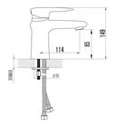 Смеситель для умывальника Lemark Status LM4406C - Фото 2