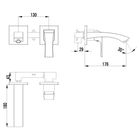 Смеситель для умывальника встраиваемый Lemark Unit LM4526C - Фото 2