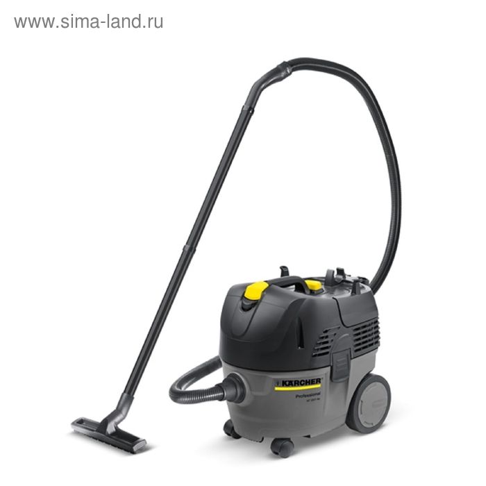 Пылесос Karcher NT 25/1 Ap, 1380 Вт, 25 л, серый/черный - Фото 1