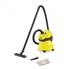 Пылесос Karcher WD2/MV2, 1000 Вт, 12 л, желтый/черный - Фото 2