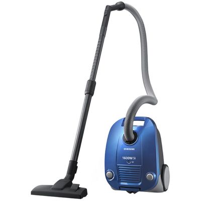 Пылесос Samsung SC4140, 1600/350 Вт, 3 л, синий