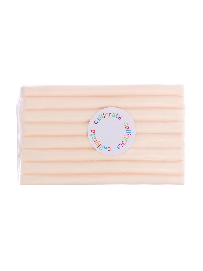 Полимерная глина Calligrata, 250 г, светло-бежевая - Фото 1