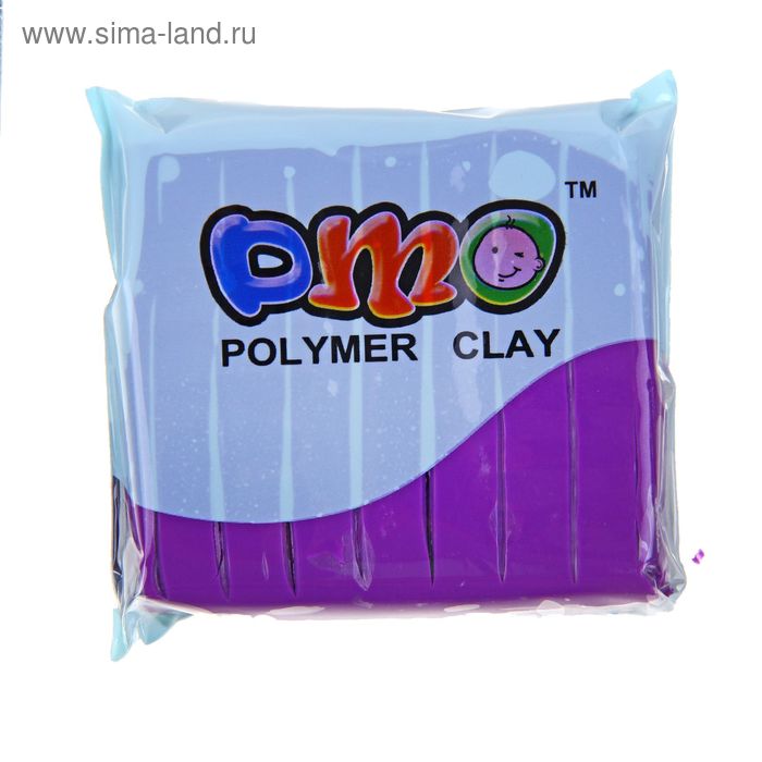 Полимерная глина 50гр "PMO" Флюор Фиолетовый SH-66 - Фото 1