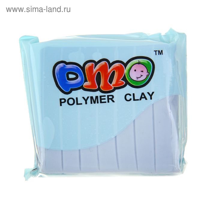 Полимерная глина 50гр "PMO" Бледно-голубой SH-41 - Фото 1