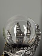 Плазменный шар полистоун «Череп с цепью» 19×11×10 см RISALUX - Фото 15