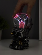 Плазменный шар полистоун «Череп с цепью» 19×11×10 см RISALUX - Фото 4