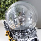 Плазменный шар полистоун "Череп с цепью" 19х11х10 см RISALUX - Фото 9