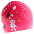 Шапочка для плавания детская ARENA Kun Cap Jr, безразмерная, цвет ярко-розовый с рисунком - Фото 1
