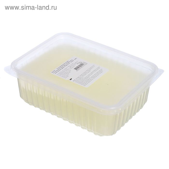 Основа полупрозрачная на оливковом масле для глицеринового мыла ручной работы "Кристалл олива", 1 кг - Фото 1