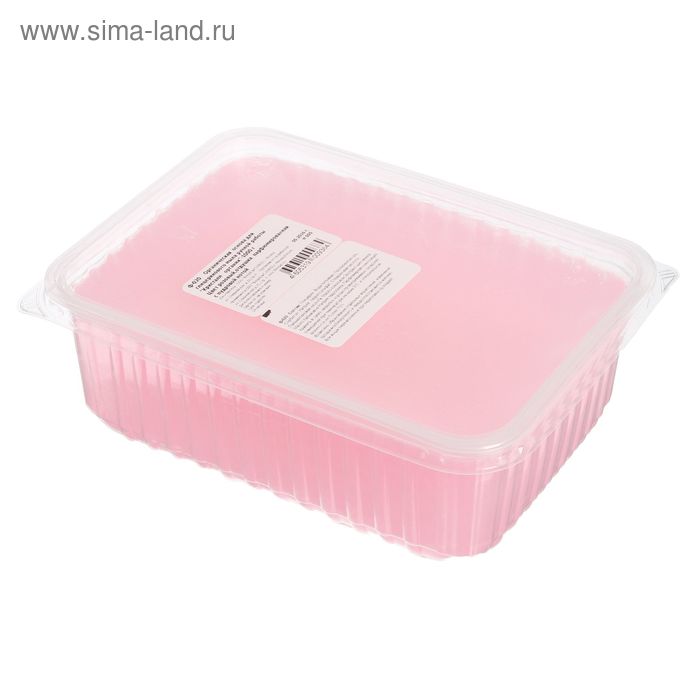 Основа органическая для глицеринового мыла "Кристалл органик", цвет розовый, отдушка парфюмерная с пудровой нотой, 1 кг - Фото 1