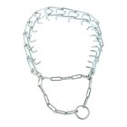 Ошейник строгий металлический оцинков. №4 для крупных собак, ОШ 65 см, толщина звена 4 мм - Фото 3