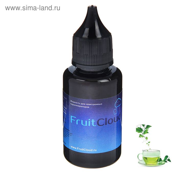 Жидкость для многоразовых ЭИ Fruit Cloud, чай зеленый, 3 мг, 30 мл - Фото 1