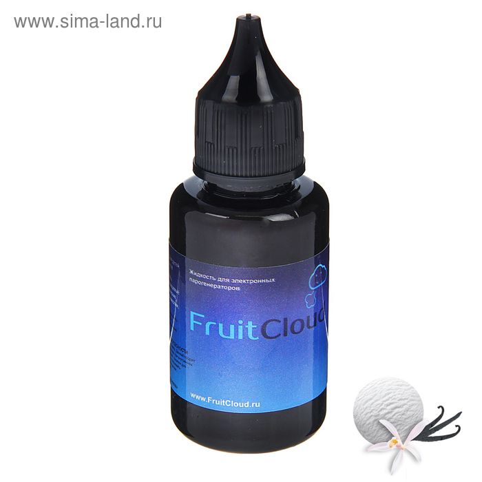 жидкость для многоразовых ЭИ FruitCloud 0 мг 30мл (Ванильный крем) - Фото 1