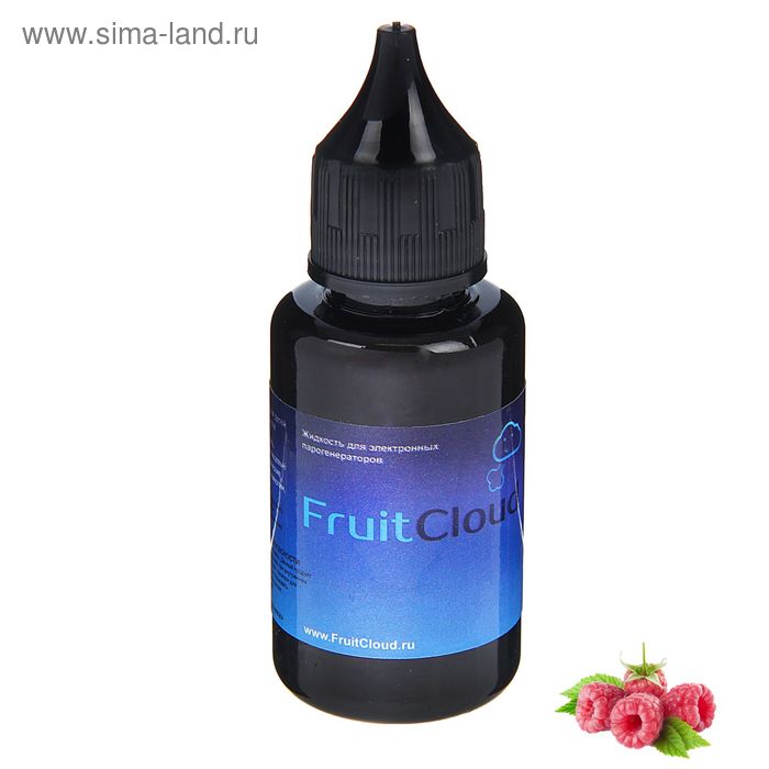 жидкость для многоразовых ЭИ FruitCloud  12 мг 30мл (Малина) - Фото 1