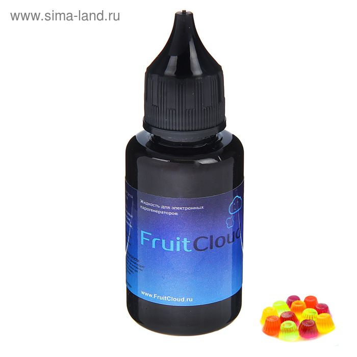 жидкость для многоразовых ЭИ FruitCloud  1 мг 30мл (Конфеты из желе) - Фото 1