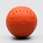 Мяч для дрессировки "ДогЛайк" малый, диаметр 6,5 см - Фото 3