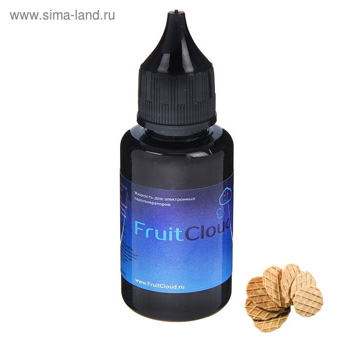 Жидкость для многоразовых ЭИ Fruit Cloud, вафли, 12 мг, 30 мл - Фото 1