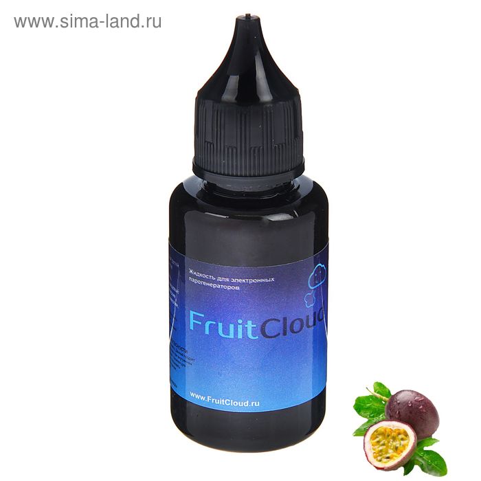 Жидкость для многоразовых ЭИ Fruit Cloud, маракуйя, 12 мг, 30 мл - Фото 1