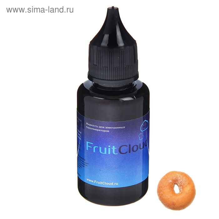 жидкость для многоразовых ЭИ FruitCloud  6 мг 30мл (Глазированный пончик) - Фото 1