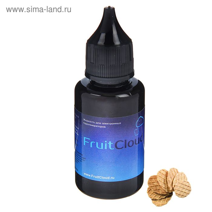 Жидкость для многоразовых ЭИ Fruit Cloud, вафли, 6 мг, 30 мл - Фото 1
