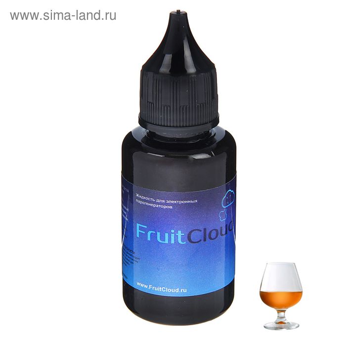 Жидкость для многоразовых ЭИ Fruit Cloud, коньяк, 3 мг, 30 мл - Фото 1