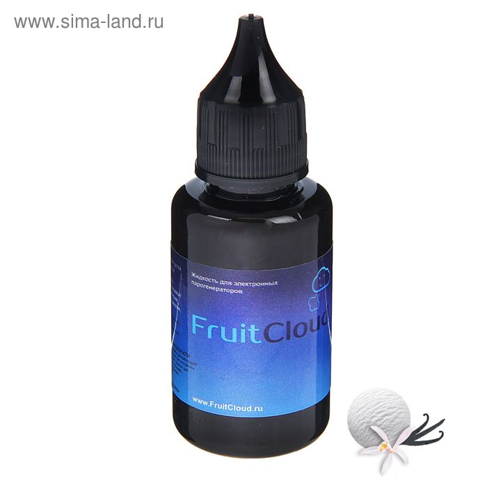 Жидкость для многоразовых ЭИ Fruit Cloud, ванильный крем, 3 мг, 30 мл - Фото 1