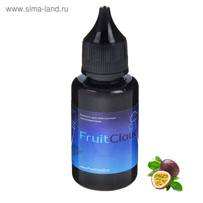 Жидкость для многоразовых ЭИ Fruit Cloud, маракуйя, 3 мг, 30 мл - Фото 1