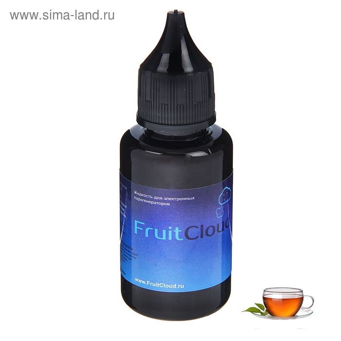 Жидкость для многоразовых ЭИ Fruit Cloud, чай чёрный, 3 мг, 30 мл - Фото 1