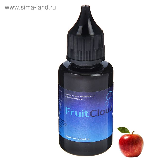 жидкость для многоразовых ЭИ FruitCloud  3 мг 30мл (Яблоко) - Фото 1