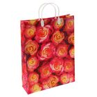 Пакет "Медовые розы", мягкий пластик, 40 х 32 см, 140 мкм - Фото 1
