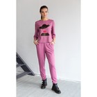 Брюки женские, цвет цикламен, размер 52, рост 164 см - Фото 1