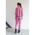 Брюки женские, цвет цикламен, размер 52, рост 164 см - Фото 3