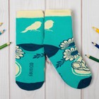 Носки детские "Бемби. Цветочек", Дисней беби, 22-24 см, 12-14 лет, 80% хлопок, 17% полиамид, 3% эластан - Фото 2